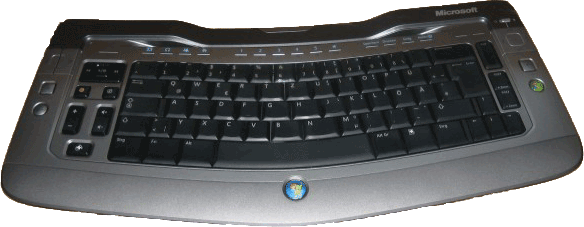 Microsoft Wireless Entertainment Keyboard 7000